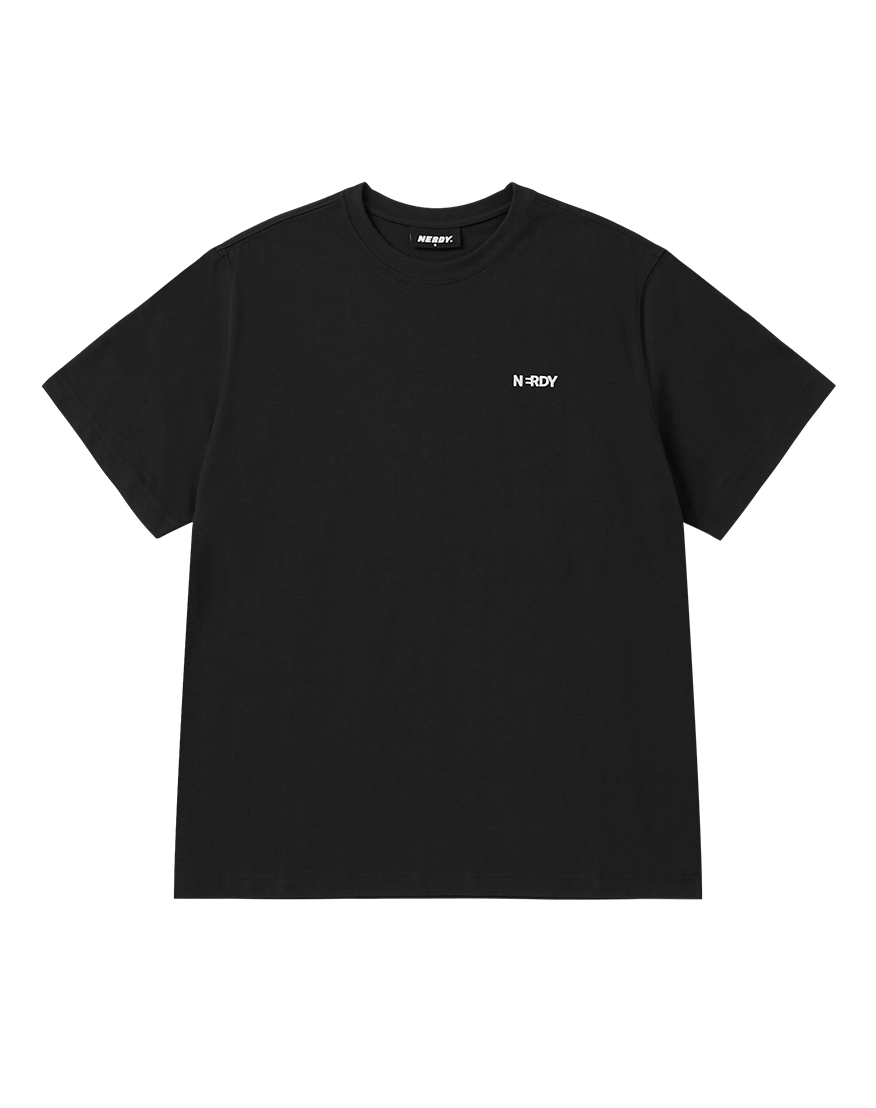 (네이버 전용) 블랭크 스몰 로고 반팔 티셔츠(24SS) 블랙