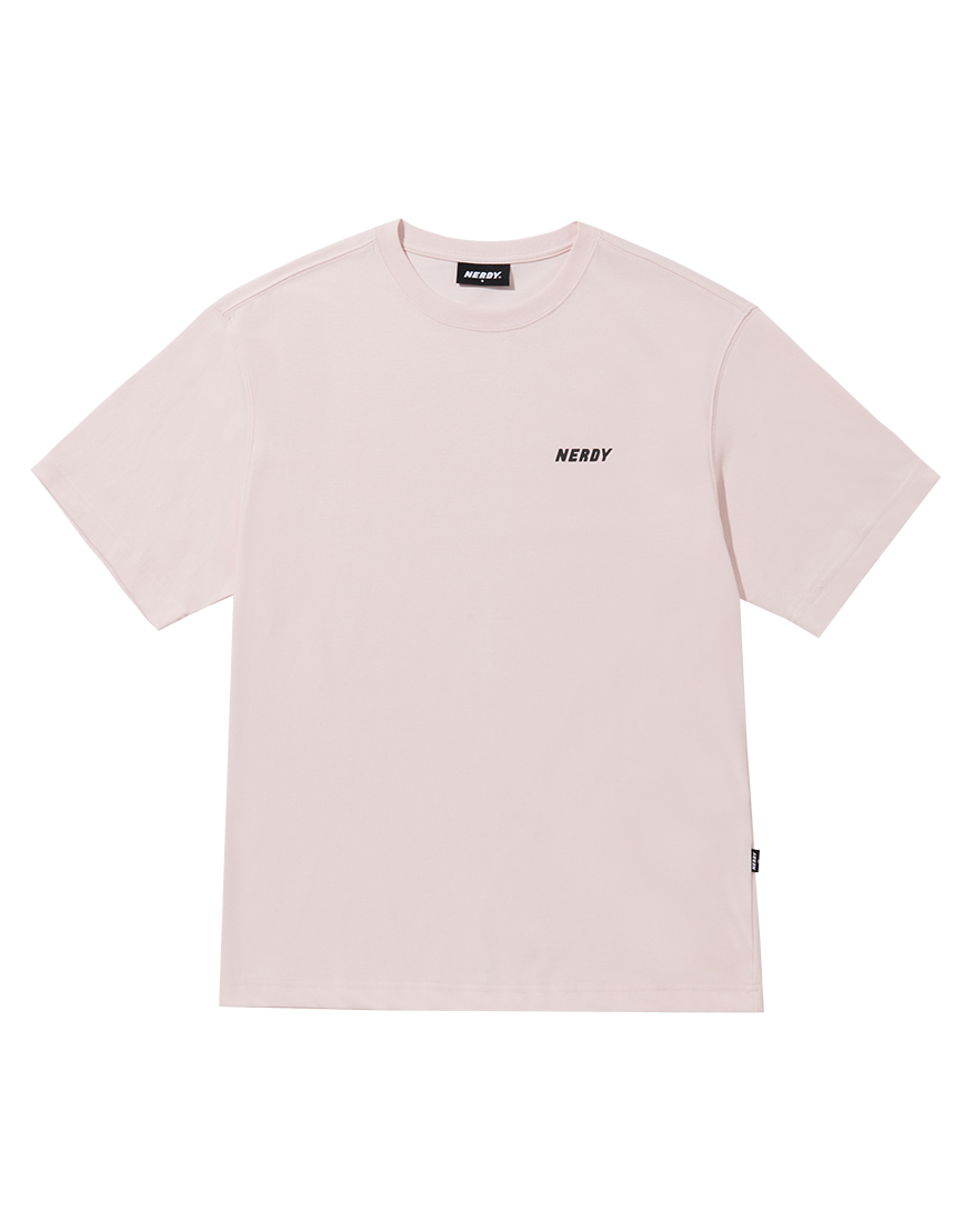 에센셜 반팔 티셔츠 핑크